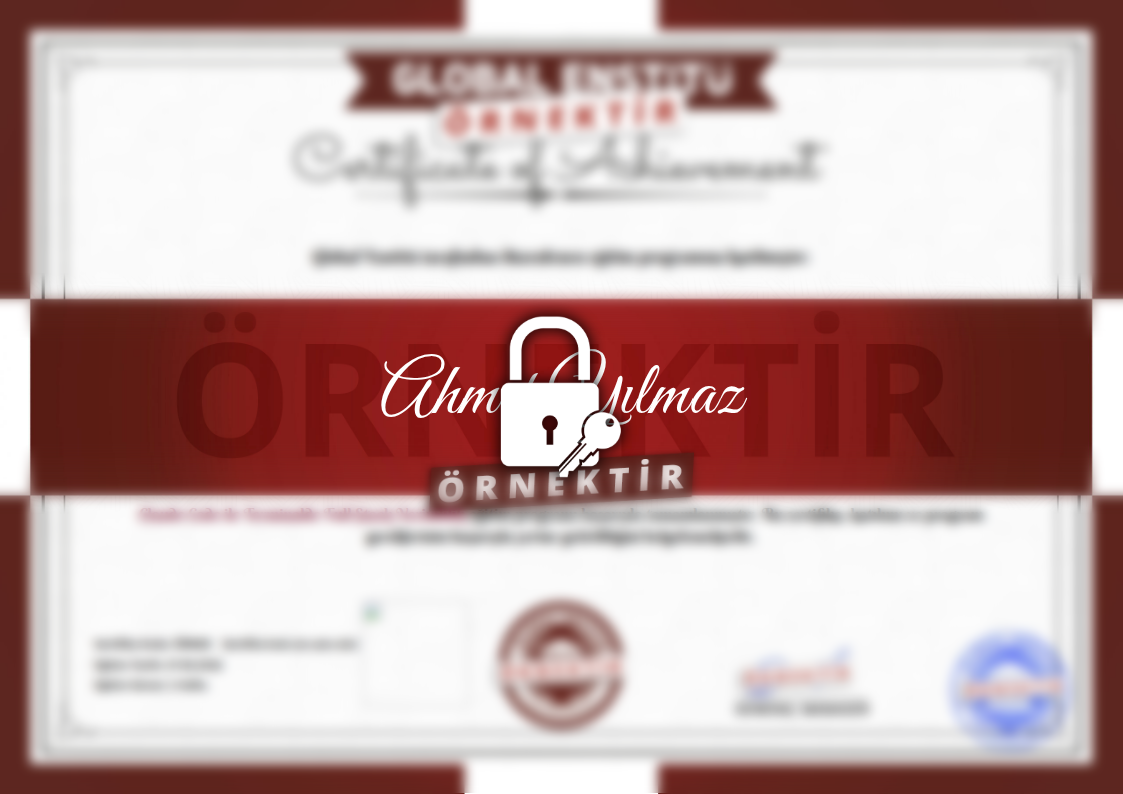 Örnek Claude Code ile Terminalde Full Stack Verimlilik Sertifikası