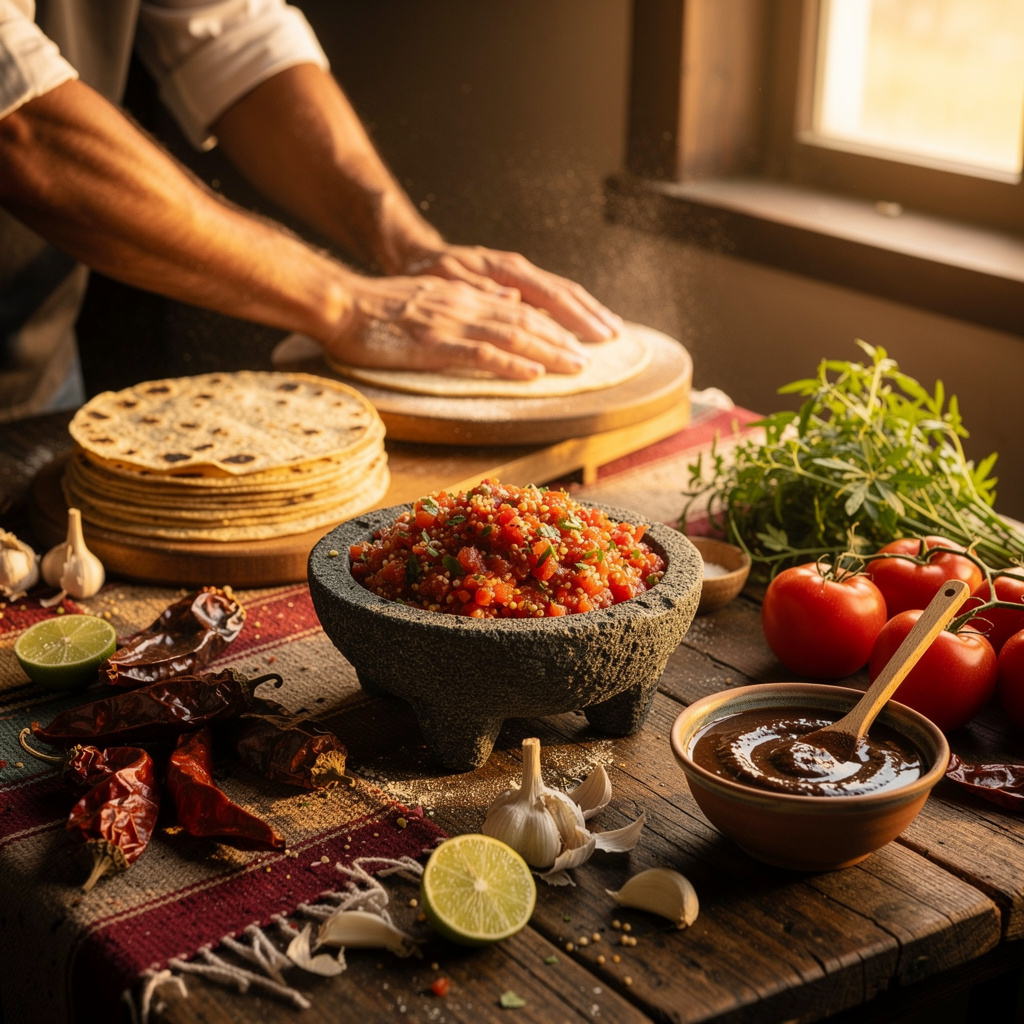 Meksika Mutfağı: Salsa, Mole ve Tortilla