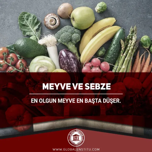 Meyve ve Sebze